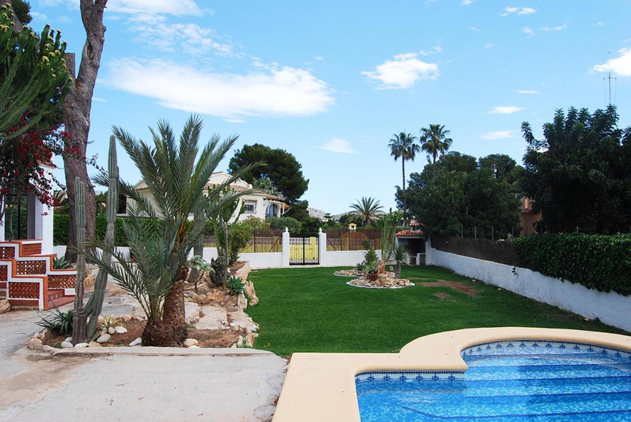 Villa Maria Beach Villa Moraira Buitenkant foto