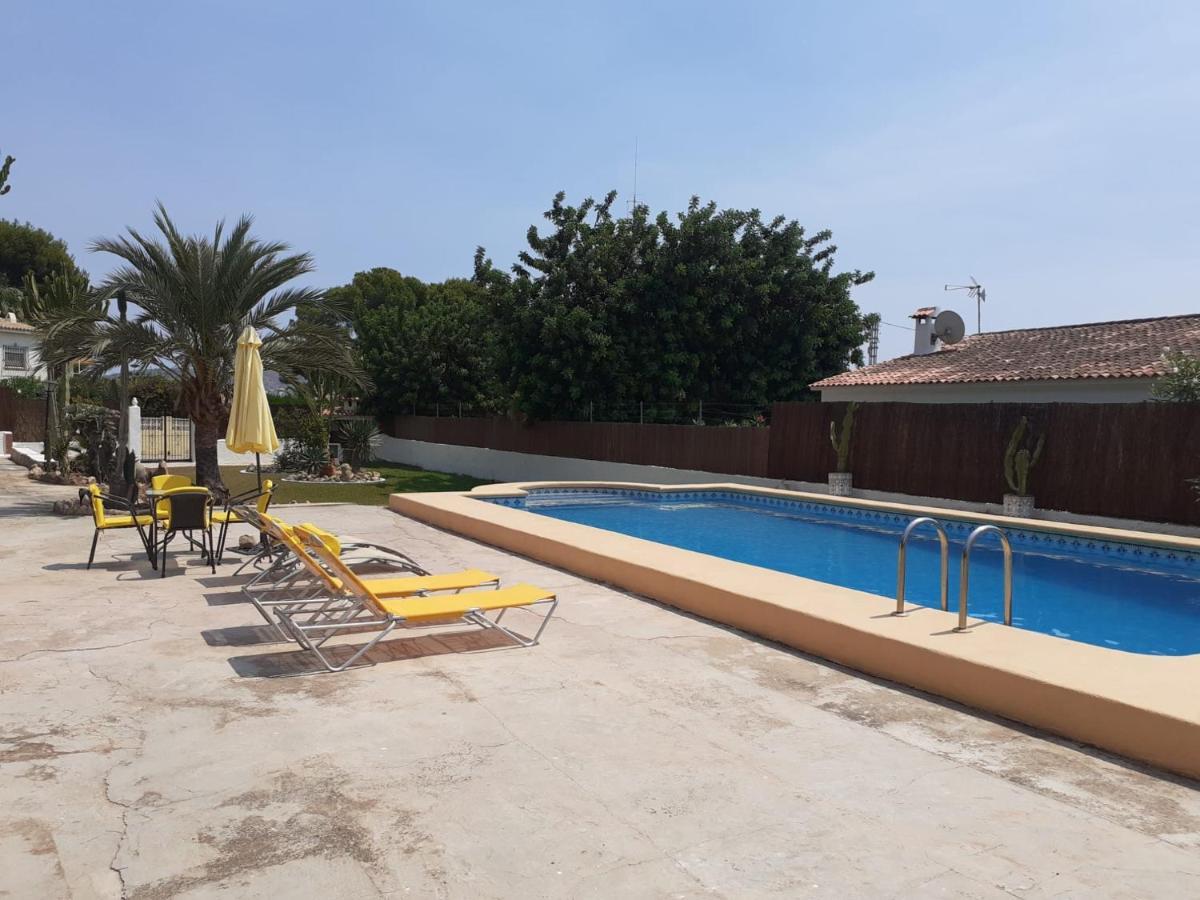 Villa Maria Beach Villa Moraira Buitenkant foto