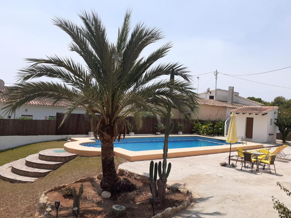 Villa Maria Beach Villa Moraira Buitenkant foto