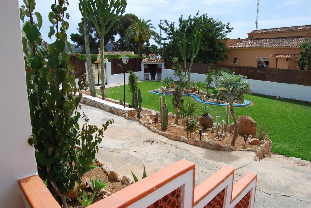 Villa Maria Beach Villa Moraira Buitenkant foto