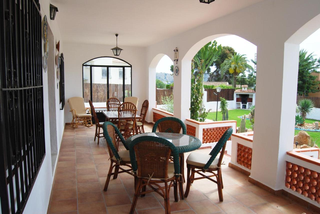 Villa Maria Beach Villa Moraira Buitenkant foto