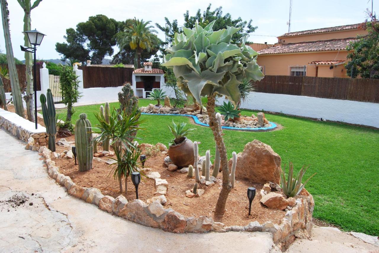 Villa Maria Beach Villa Moraira Buitenkant foto