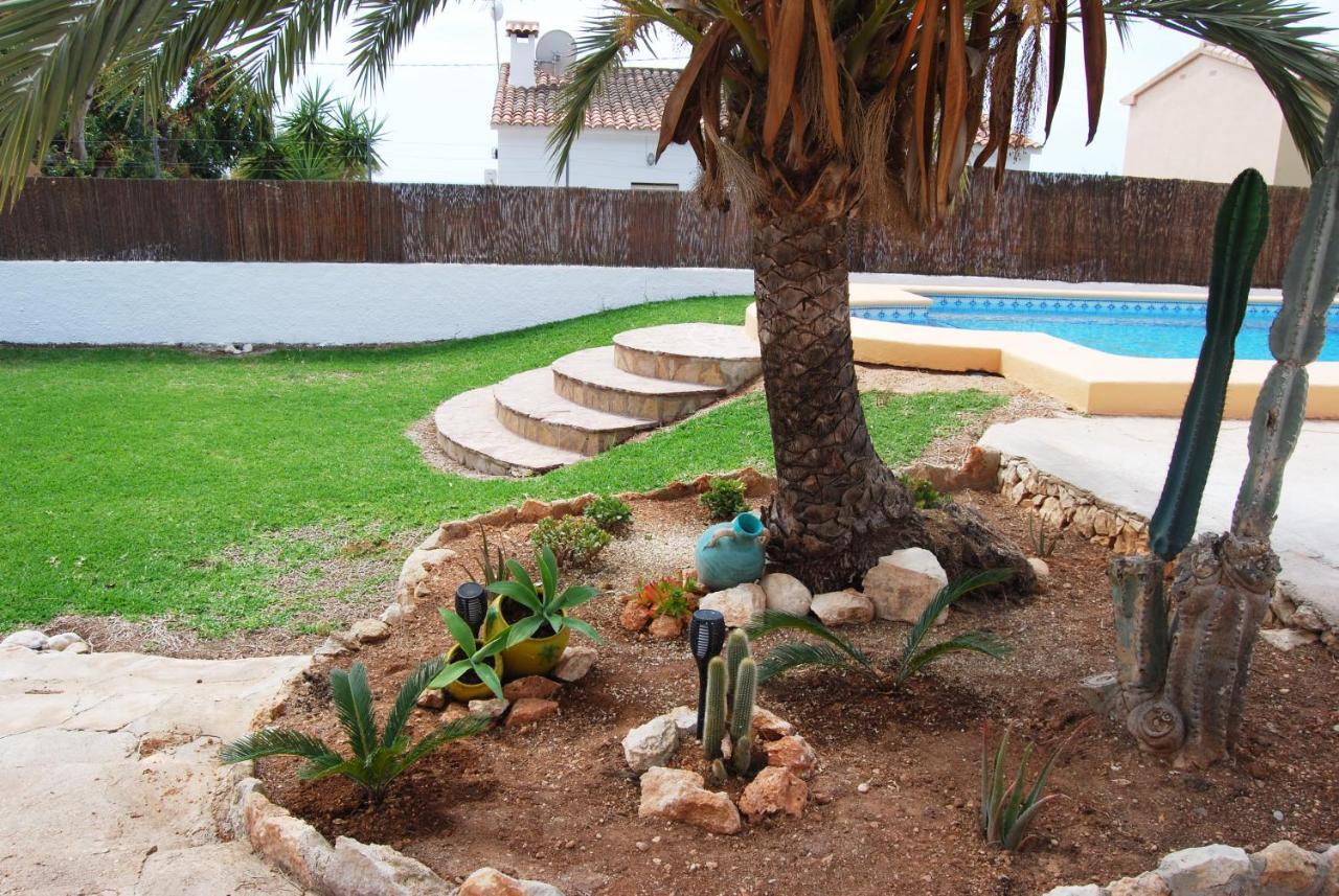 Villa Maria Beach Villa Moraira Buitenkant foto
