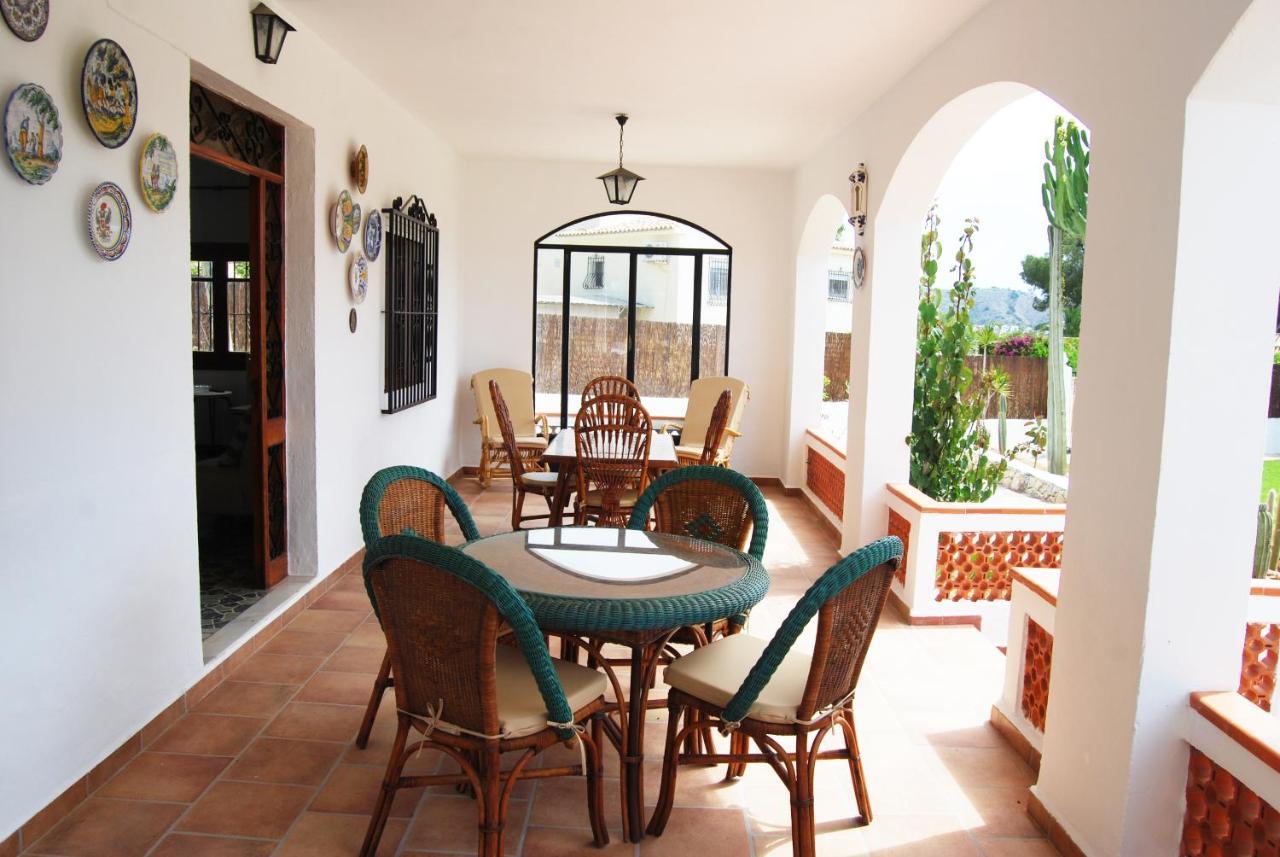 Villa Maria Beach Villa Moraira Buitenkant foto
