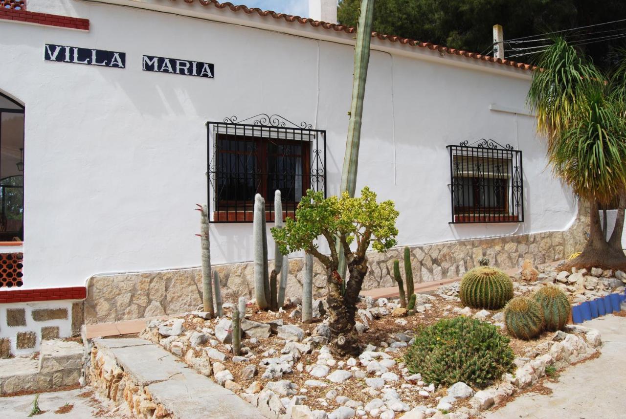 Villa Maria Beach Villa Moraira Buitenkant foto