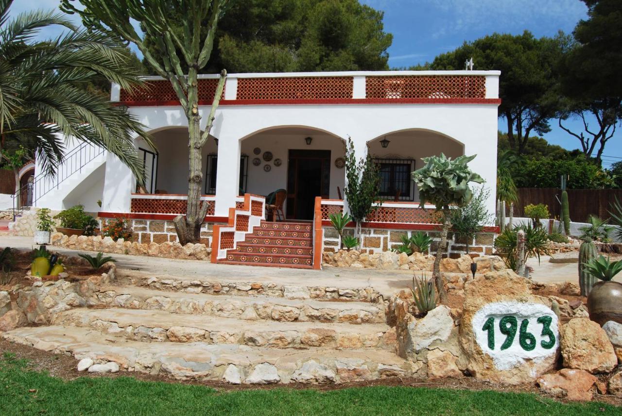Villa Maria Beach Villa Moraira Buitenkant foto