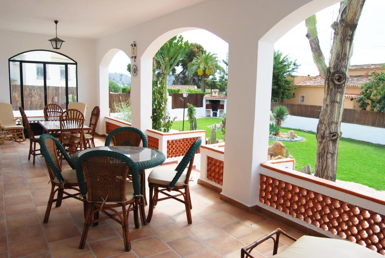 Villa Maria Beach Villa Moraira Buitenkant foto