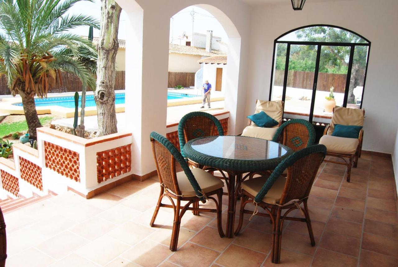 Villa Maria Beach Villa Moraira Buitenkant foto