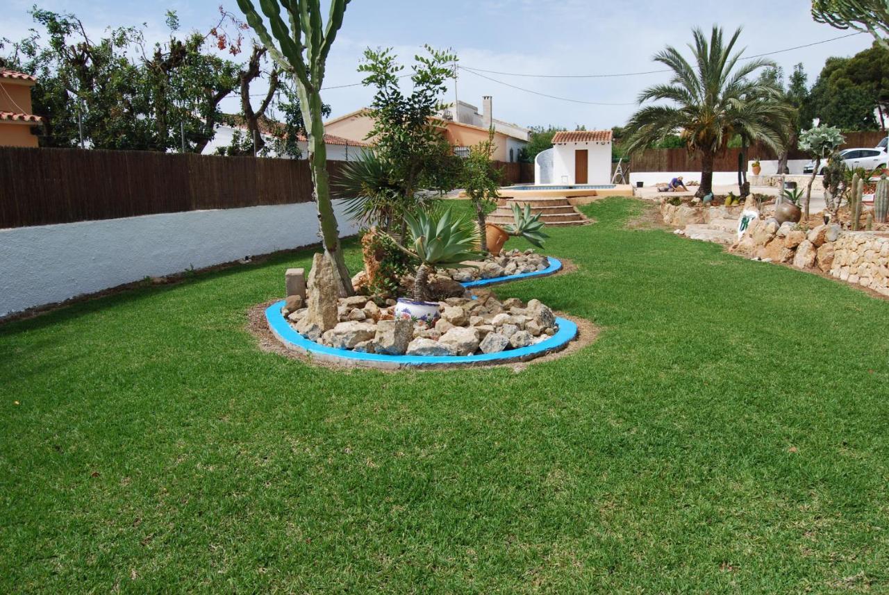 Villa Maria Beach Villa Moraira Buitenkant foto