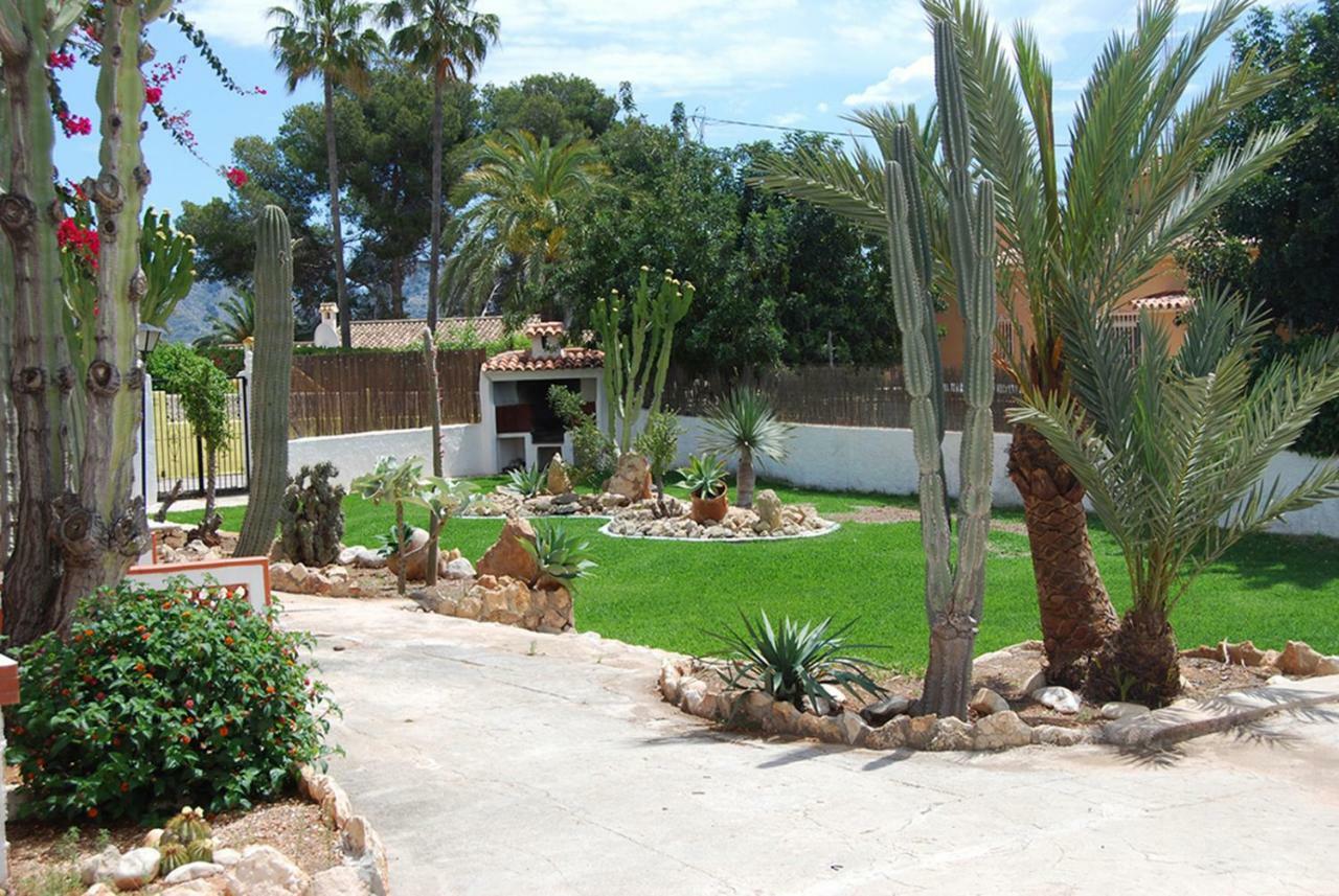 Villa Maria Beach Villa Moraira Buitenkant foto