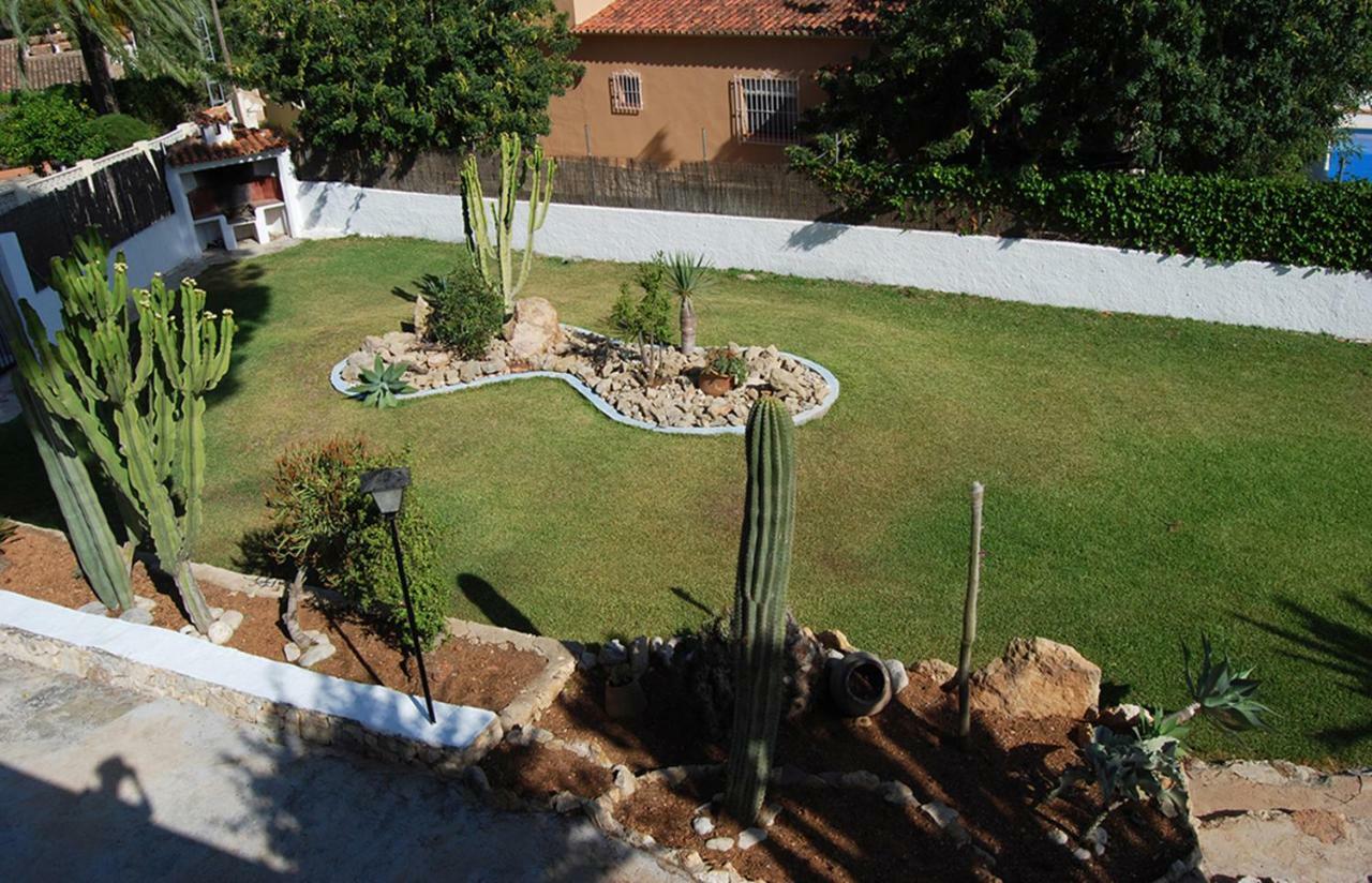 Villa Maria Beach Villa Moraira Buitenkant foto