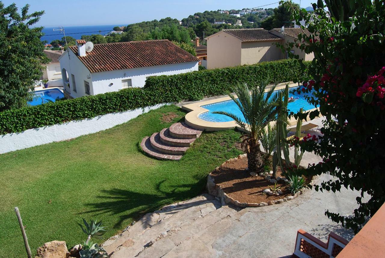 Villa Maria Beach Villa Moraira Buitenkant foto